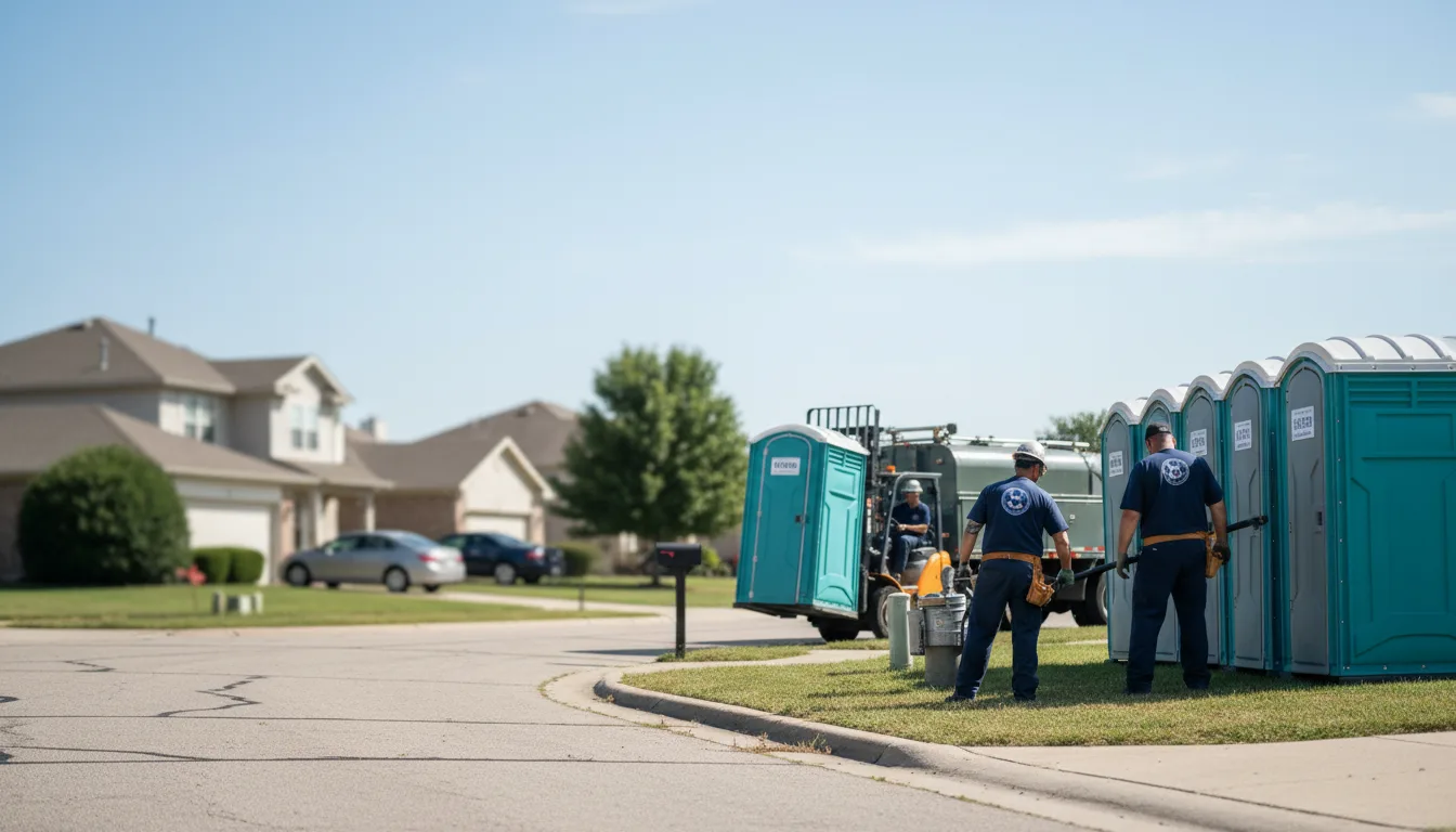 Porta Potty Rental in South Bend, TX near me